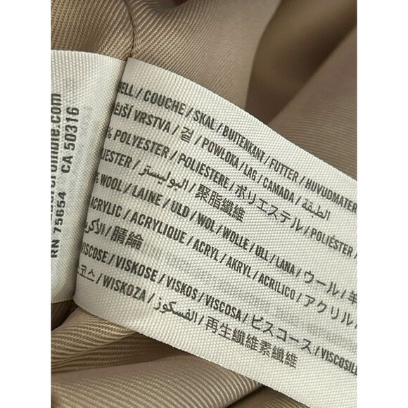 Abercrombie & Fitch Women Red White Plaid Shacket XXS Lumberjack Chic Cabin Core - Picture 5 of 6